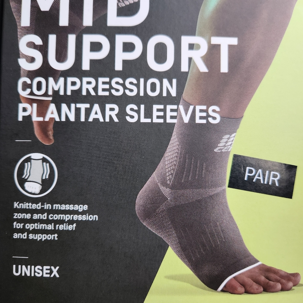 Plantar compression sleeve